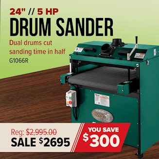 Banner for SS - G1066R Drum Sander