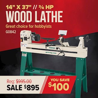 Banner for G0842-Wood-Lathe