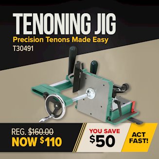 Banner for Tenoning Jig - T30491