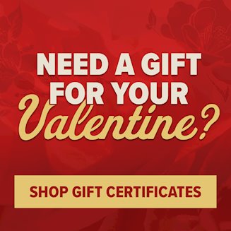 Banner for VALENTINE GIFT CERTIFICATES
