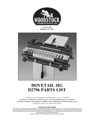 Part Diagram for D2796