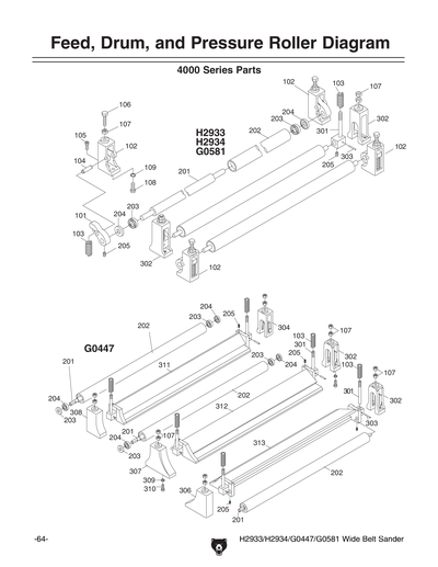 Part Diagram for G0447