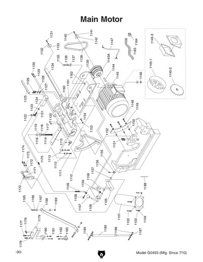 Part Diagram for G0493