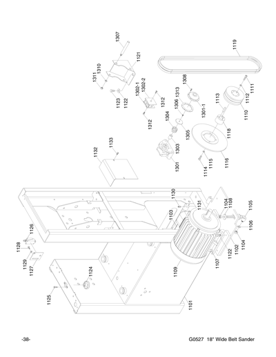 Part Diagram for G0527
