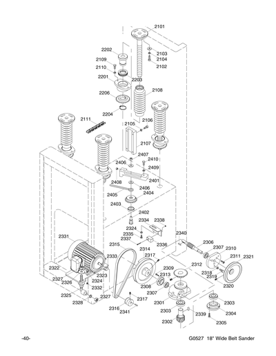 Part Diagram for G0527