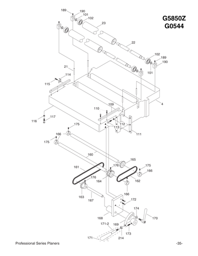 Part Diagram for G0544