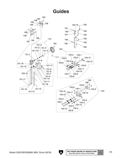 Part Diagram for G0566B