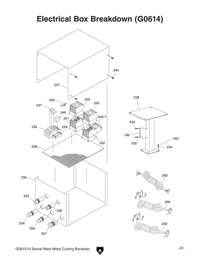 Part Diagram for G0613