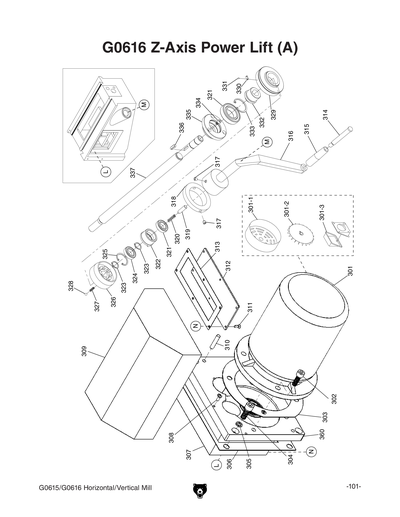 Part Diagram for G0616
