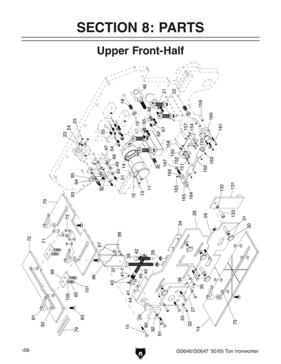 Part Diagram for G0647