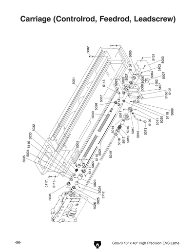 Part Diagram for G0670