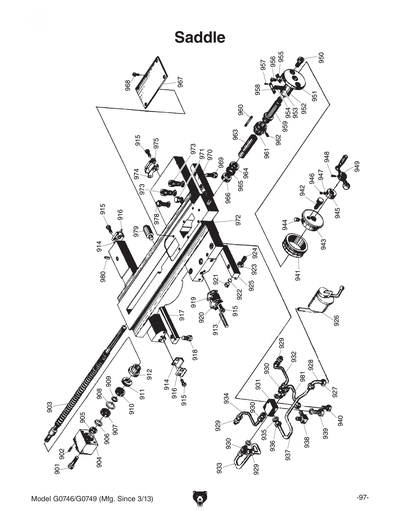 Part Diagram for G0746