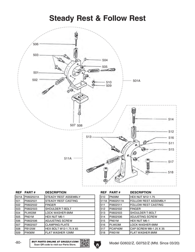 Part Diagram for G0752Z
