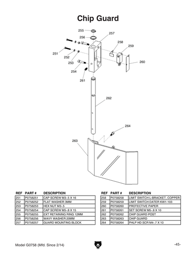 Part Diagram for G0758Z