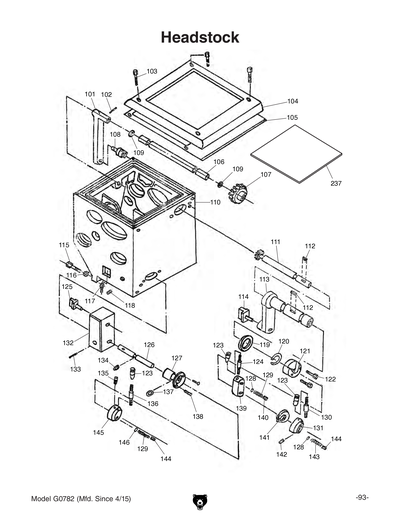 Part Diagram for G0782