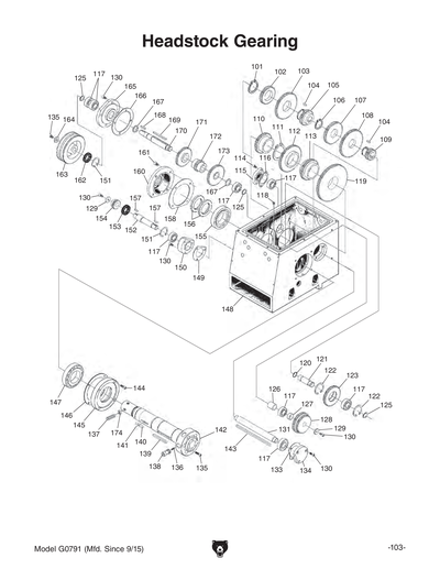 Part Diagram for G0791