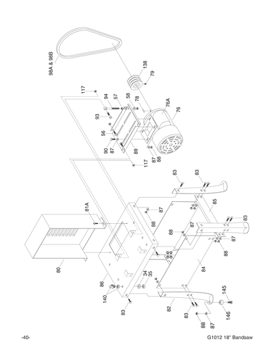 Part Diagram for G1012