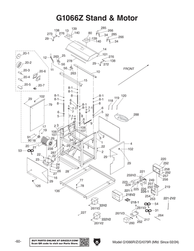 Part Diagram for G1066R