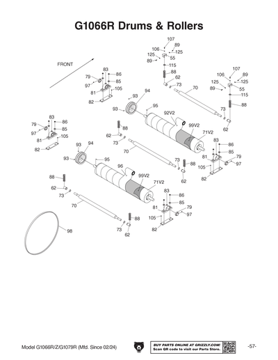 Part Diagram for G1079R