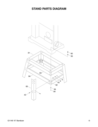 Part Diagram for G1148