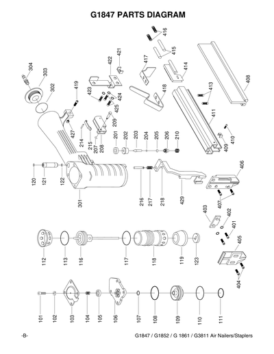 Part Diagram for G1847