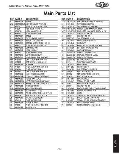 Part Diagram for G4792