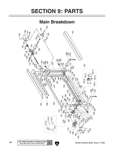 Part Diagram for G5394