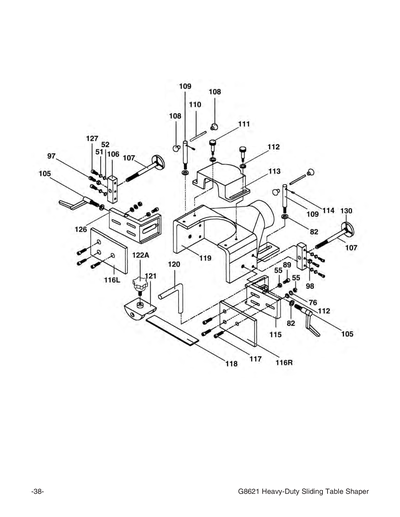 Part Diagram for G8621