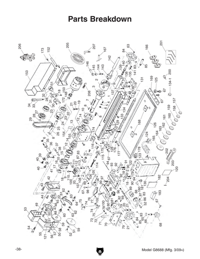 Part Diagram for G8688