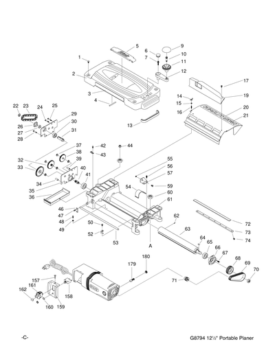 Part Diagram for G8794