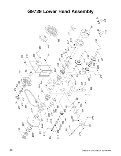 Part Diagram for G9729