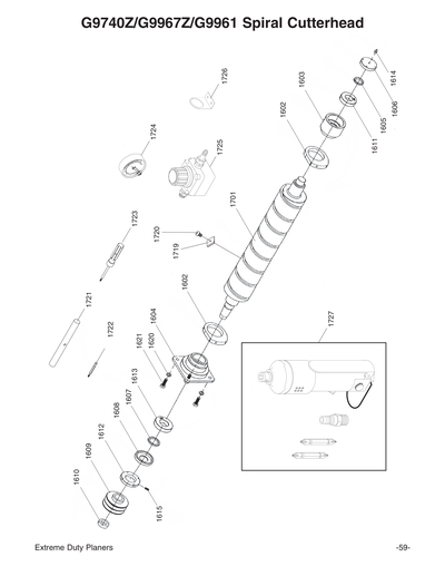Part Diagram for G9740Z
