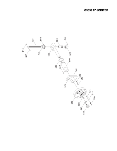 Part Diagram for G9859