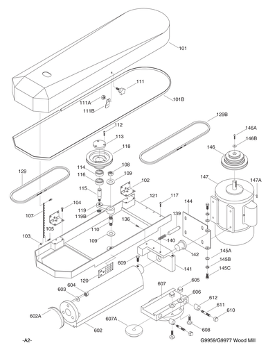 Part Diagram for G9959