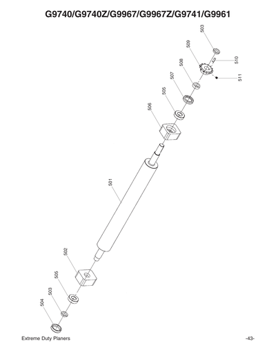 Part Diagram for G9961