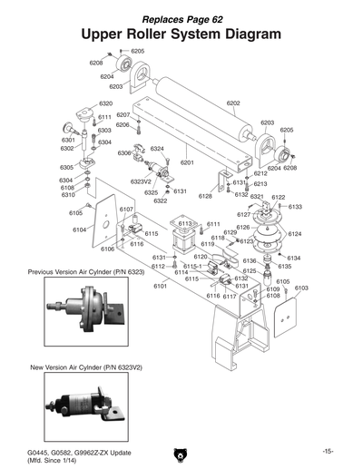 Parts for G9962Z 24