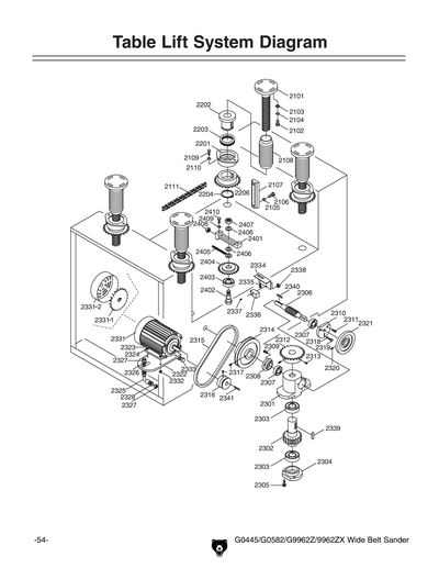 Parts for G9962ZX 24