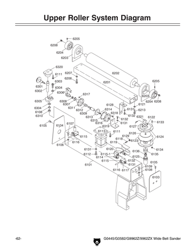 Part Diagram for G9962ZX