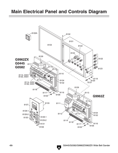 Part Diagram for G9962ZX