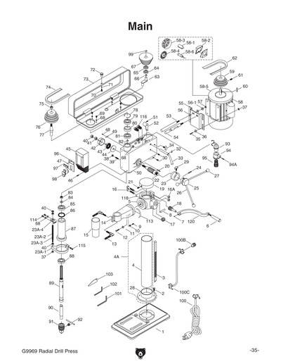 Part Diagram for G9969