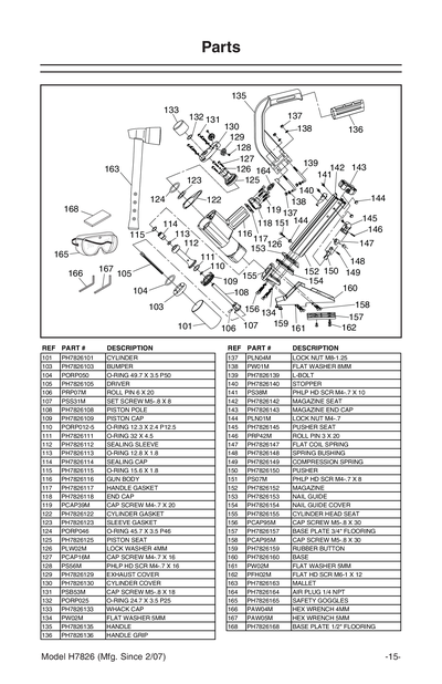 Part Diagram for H7826