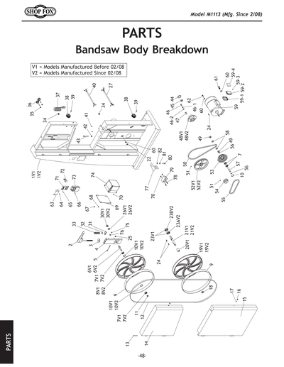 Parts for 18