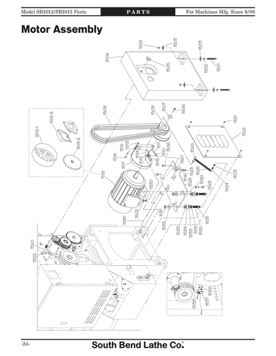 Part Diagram for SB1013F