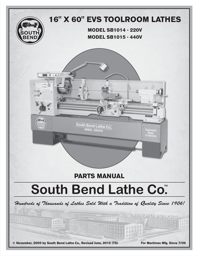 Part Diagram for SB1015