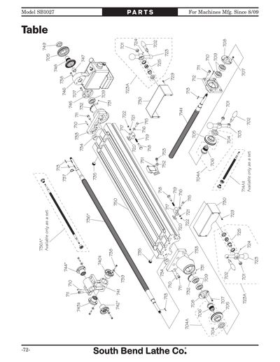 Part Diagram for SB1027