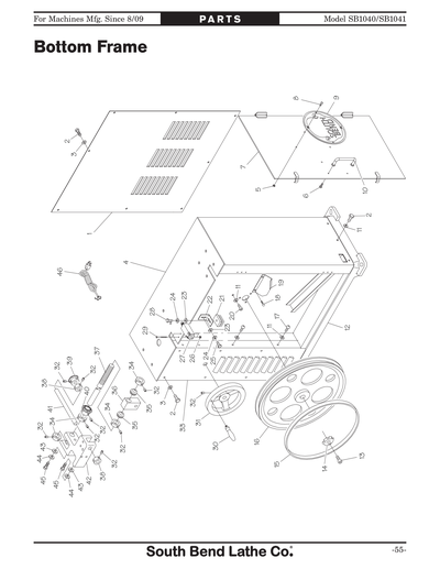 Part Diagram for SB1041