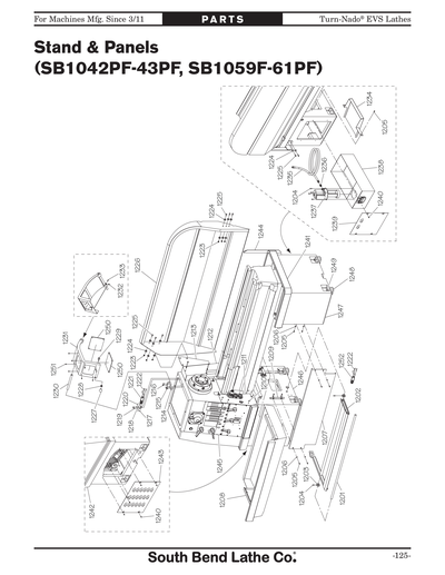 Part Diagram for SB1043PF