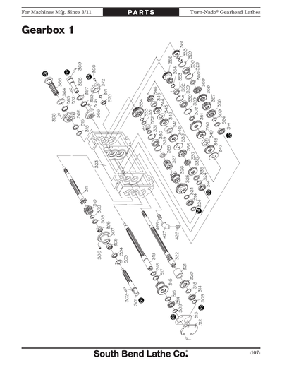 Part Diagram for SB1048PF