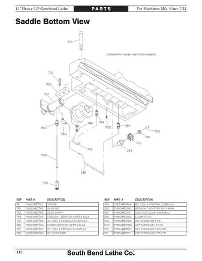 Part Diagram for SB1049