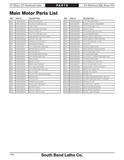 Part Diagram for SB1049F